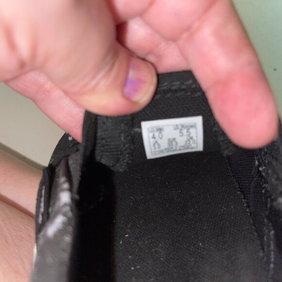 VANS Classic Slip On Sneakers Women’s 5.5 Black Superstitions Skeleton Moon Phas - Picture 4 of 7